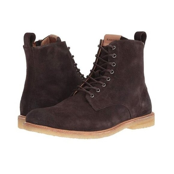 Blackstone Other - New Mens Blackstone Bitter Chocolate Boots High Top Suede Round Toe  SZ 47